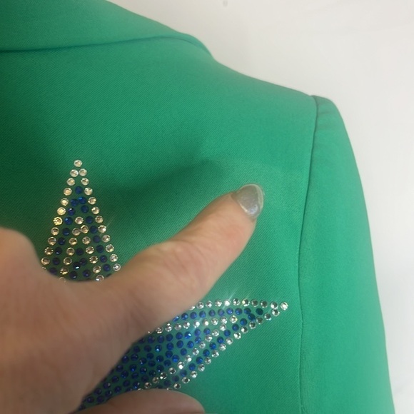 Dallas Cowboys Custom Bedazzled Blazer by Moving Forward Design - Picture 7 of 7